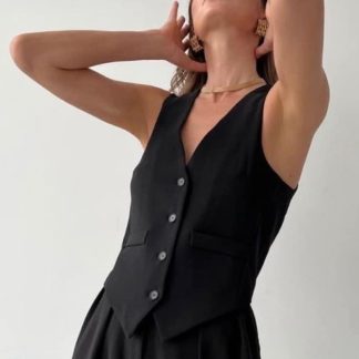 ΡΟΥΧΑ,Πανωφόρια,Γιλέκα - Κάπες,OFFICE LOOK,Plus Size